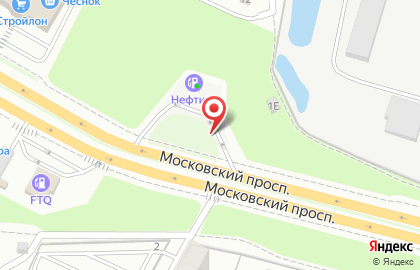 Автомойка Нефтика на Московском проспекте на карте
