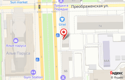 Магазин Незабудка на Октябрьском проспекте на карте
