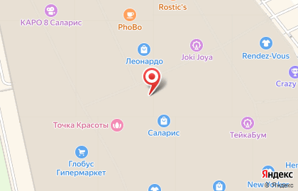Ресторан быстрого обслуживания Макдоналдс на 23-м км Киевского шоссе на карте