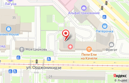Детско-спортивный клуб единоборств Саппоро на улице Орджоникидзе на карте