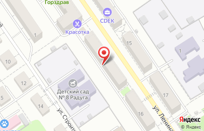 Фитнес-клуб Здоровье на улице Ленина на карте