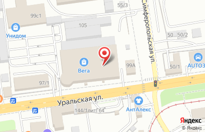 Магазин бытовой техники и электроники Citilink в Карасунском районе на карте