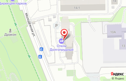Мини-гостиница Hotel-city на Молодёжной улице на карте