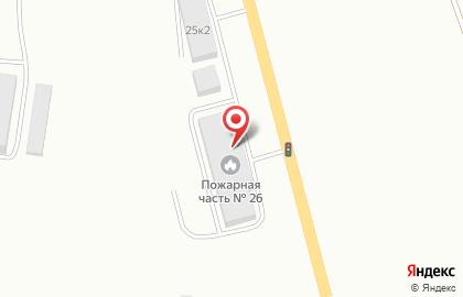 Пожарная часть №26 Орджоникидзевского района на карте