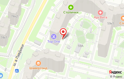 Продуктовый магазин Фермер в Санкт-Петербурге на карте