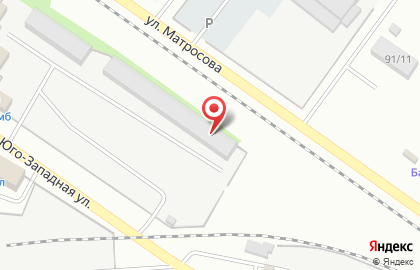 Шиномонтажная мастерская Pit Stop на Юго-Западной улице на карте