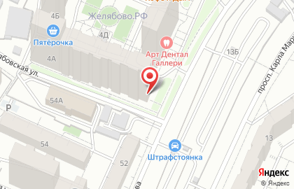 Аптека Мелодия Здоровья Эконом в Железнодорожном районе на карте