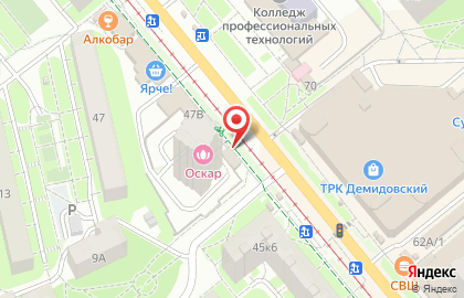Магазин разливного пива Чешский старовар в Пролетарском районе на карте