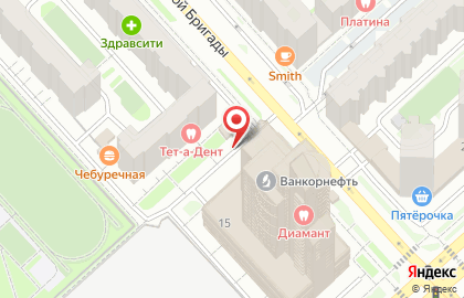 Продуктовый магазин в Красноярске на карте