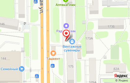 Ломбард Золотой союз на Лежневской улице на карте