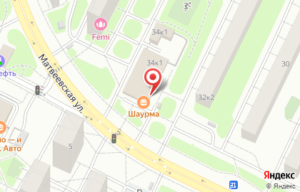 Школа брейк-данса Suffix на Мичуринском проспекте на карте