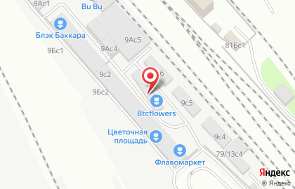 Конечная автобусная станция Рижская на метро Рижская на карте