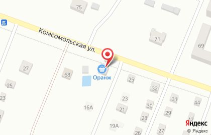 Продуктовый магазин Оранж в Ялуторовске на карте