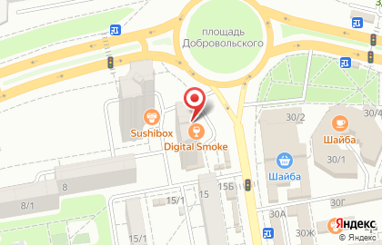 Банкетный зал в Ростове-на-Дону на карте