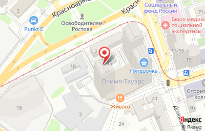 Спецодежда в Ростове-на-Дону на карте