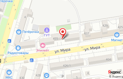 Служба аварийного вскрытия замков Мастер-Ключ на улице Мира на карте