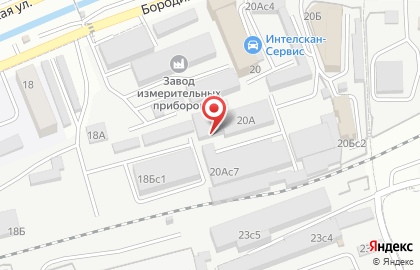 Магазин МалерМаркет на Бородинской улице на карте