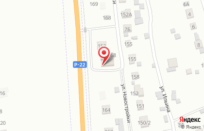 Магазин Фумка на улице Новостройка на карте