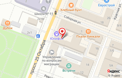 Нотариус Борель М.А. в Санкт-Петербурге на карте