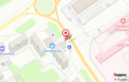 Киоск по продаже хлебобулочных изделий Булочная на проспекте Гагарина на карте