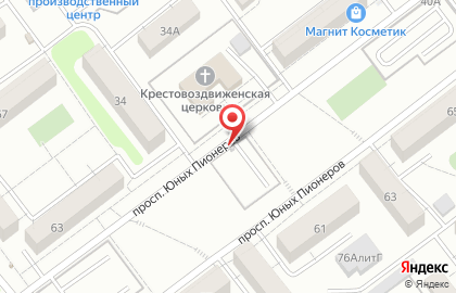 Автостоянка в Самаре на карте