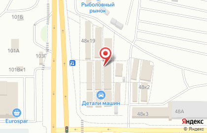 Магазин автозапчастей в Казани на карте