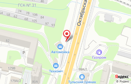 Автостоянка Термосервис на карте
