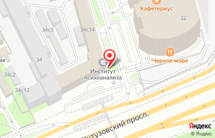 Банкомат Райффайзенбанк на Кутузовском проспекте, 34 стр 14 на карте