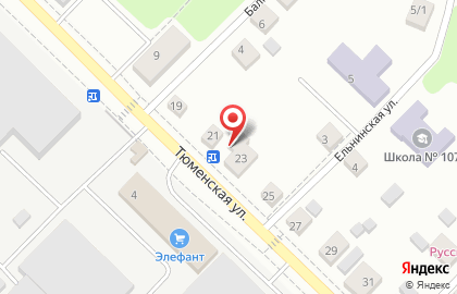 Строительно-монтажная компания Алекс на Тюменской улице на карте
