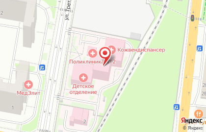 Поликлиника №4 Балашихинская областная больница в Балашихе на карте