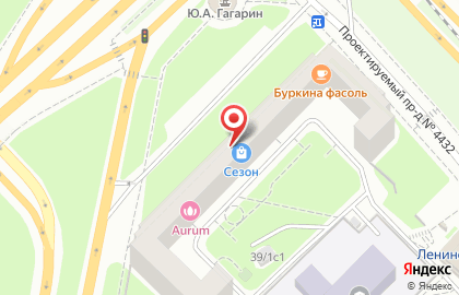 Магазин Сезон в Москве на карте