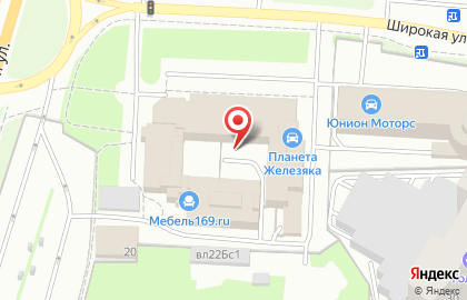 Автомаркет на Осташковской улице на карте