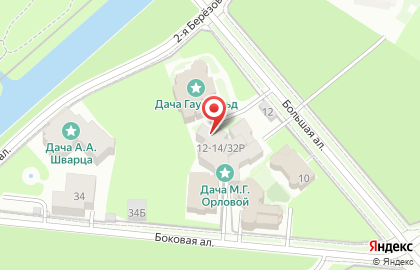 Паллада в Петроградском районе на карте