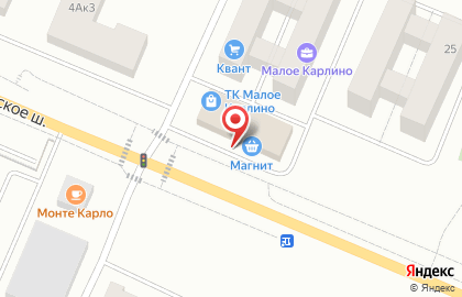 Компания по производству суши и пиццы Формула суши на карте