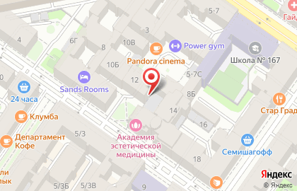 Жаконя на площади Александра Невского I на карте