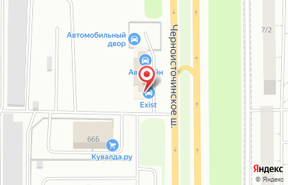 Интернет-магазин автозапчастей Exist.ru на шоссе Черноисточинское на карте