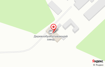 Деревообрабатывающий завод в Центральном проезде на карте