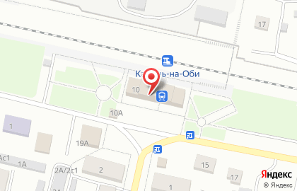 Гостиница в Барнауле на карте