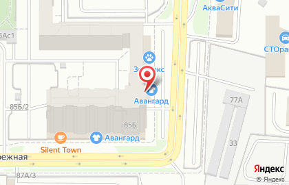 Транспортная компания Авангард на улице Братьев Кашириных на карте