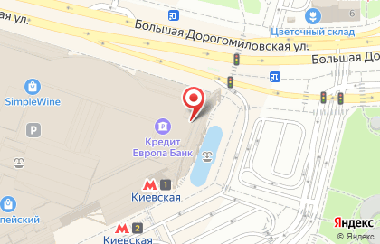 Ресторан Москва в Москве на карте