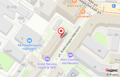 Караван на площади Александра Невского I на карте