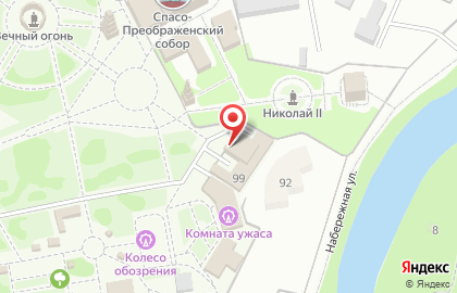 Парк культуры и отдыха в Тамбове на карте