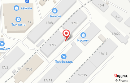 Компания Альянсстройторг на улице Пойма на карте