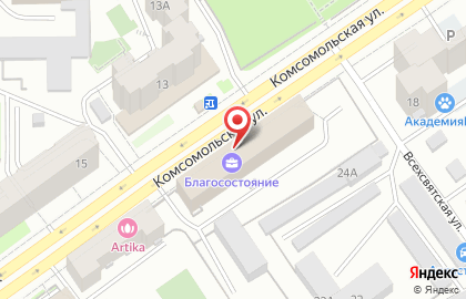 Кировское территориальное управление Горьковской железной дороги на карте