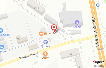 Банкомат СберБанк на Тепличной улице на карте