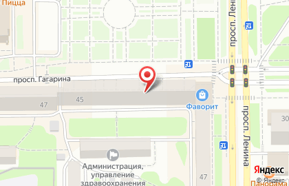Spa-салон Сакура на проспекте Гагарина на карте