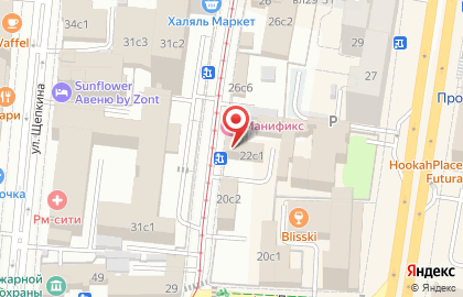 Manifix на карте