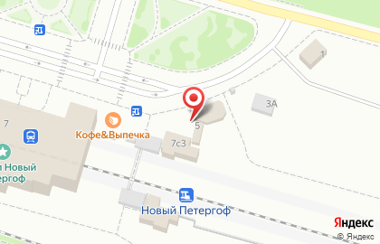 Продовольственный магазин на Привокзальной площади на карте