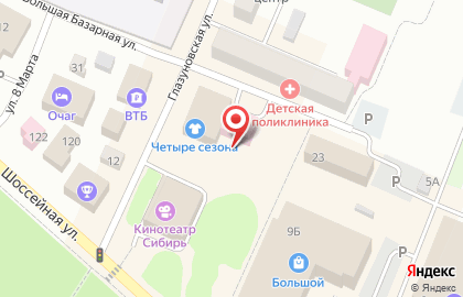 Акварель в Заводоуковске на карте