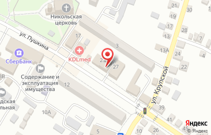 Городская аптека в Ставрополе на карте